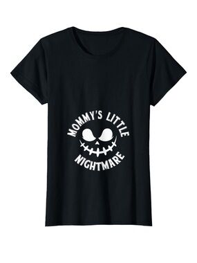 Mommy's Little Nightmare Black Graphic Tee maternity